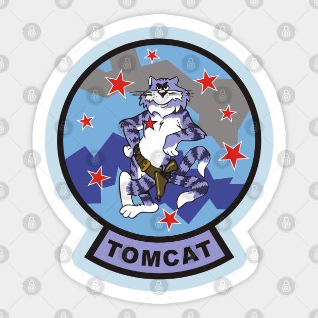 Tomcat - Russian camo Sticker by MBK